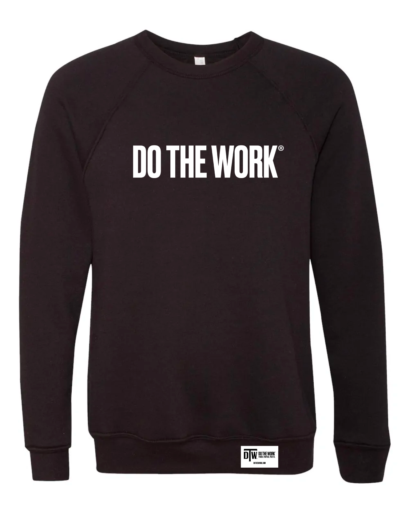 Pre Order - DO THE WORK® Black Sweatshirt